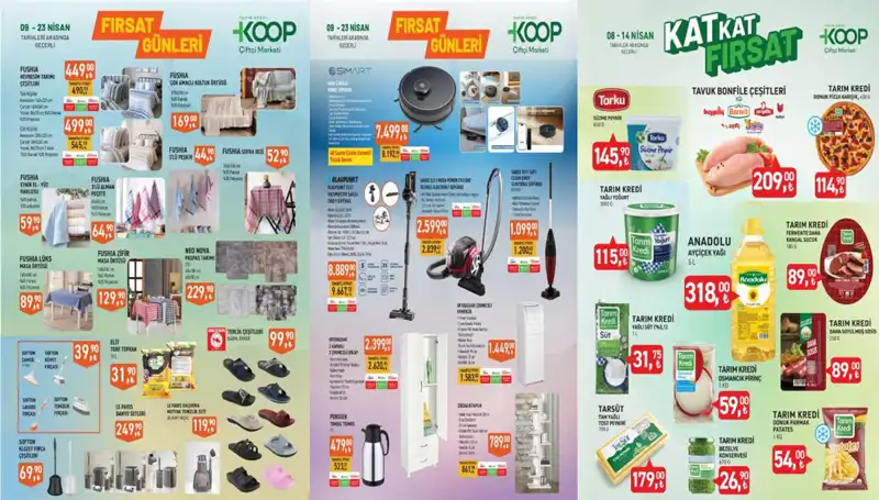 Tarım Kredi KOOP Marketleri'nde Nisan Ayına Özel İndirim Fırsatları Başladı!